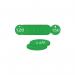33 mm Dia. Traffolitetags - Green (126 to 150) 408204