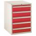 Euroslide 5 X 150 mm Drawers - Red 408433