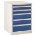 Euroslide 2 X 100 Mm, 2 X 150 mm and 1 X 200 mm Drawers - Blue 408464