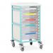 Caretray procedure trolleys with trays 408584