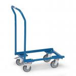 Fetra euro container dolly with full width handle 408625