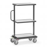 Fetra ESD Euro box trolley - fixed shelves 408633