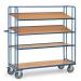 Shelved Trolley With Detachable Shelves,