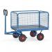 Trailers for hand powered towing - Turntable trucks with 600mm high sides and ends 408651