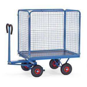 Trailers for hand powered towing - Turntable trucks with 1000mm high
