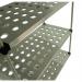 Perforated stainless steel shelving 408811
