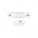 33 mm Dia. Traffolitetags - White (301 to 325) 408909