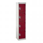 School Locker 1380.300.4504 Compartment Red 408968