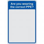 Safety Mirror: Are You Wearingthe Correct Ppe - Mir (200 X 300 Mm) 409217