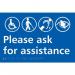 Please Ask for Assistance- Taktyle (300 X 200 Mm) 409222