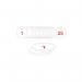 38 mm Dia. Traffolitetags - Red White (1 to 25) 409308
