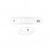38 mm Dia. Traffolitetags - White (1 to 25) 409309