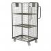 Order picking and stock trolley, 3-sided 409447