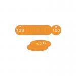 38 mm Dia. Traffolitetags - Orange (101 to 125) 409706