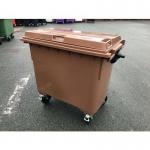 4 wheeled bin without lockable lid - 660L 409715