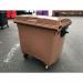 4 wheeled bin without lockable lid - 1100L 409716