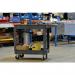 Heavy duty plastic tray trolley 410166