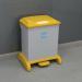 Pedal operated plastic fire retardant sackholder 410382