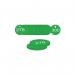 38 mm Dia. Traffolitetags - Green (276 to 300) 410404