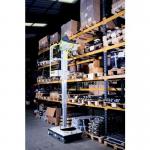 Access Platform - Manualpush Around, 4.2 m Working Height, with Acrylic Shelf 410482
