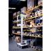 Access Platform - Manualpush Around, 4.2 m Working Height, with Acrylic Shelf 410482