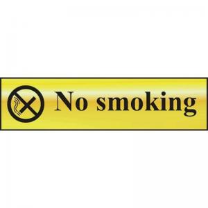 No Smoking - Pol 200 X 50mm 410651