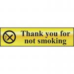 Thank You for Notsmoking - Pol (200 X 50 Mm) 410652