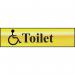 Toilet (with Disabledsymbol) - Pol (200 X 50 Mm) 410653