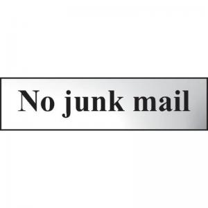 No Junk Mail - Pol 200 X 50mm 410670
