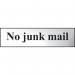 No Junk Mail - Pol (200 X 50 Mm) 410670