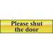 Please Shut Thedoor - Pol (200 X 50 Mm) 410680