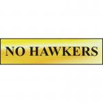 No Hawkers - Pol (200 X 50 Mm) 410691