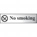 No Smoking - Chr (200 X 50 Mm) 410694