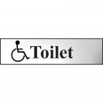 Toilet (with Disabledsymbol) - Chr (200 X 50 Mm) 410696