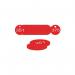 38 mm Dia. Traffolitetags - Red (351 to 375) 410707