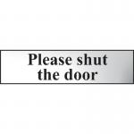 Please Shut Thedoor - Chr (200 X 50 Mm) 410723