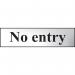 No Entry - Chr (200 X 50 Mm) 410728