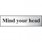 Mind Your Head - Chr (200 X 50 Mm) 410736