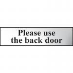 Please Use The Backdoor - Chr (200 X 50 Mm) 410741