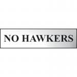 No Hawkers - Chr (200 X 50 Mm) 410743