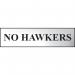 No Hawkers - Chr (200 X 50 Mm) 410743