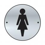 Ladies Graphic Doordisc - Saa (75 mm Dia) 410758