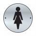 Ladies Graphic Doordisc - Saa (75 mm Dia) 410758