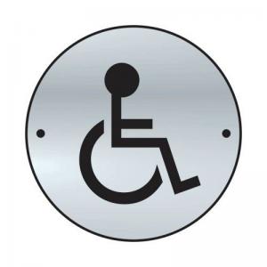 Disabled Graphic Door Disc - Saa 75mm Dia 410766