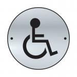 Disabled Graphic Doordisc - Sss (75 mm Dia) 410768