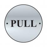 Pull Door Disc - Sss (75 mm Dia) 410776
