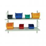 Wall Mounted Shelving Kit Withbookends - H X W X D Mm: 710 X 1000 X 470 410838