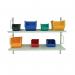 Wall Mounted Shelving Kit Withoutbookends - H X W X D Mm: 710 X 1000 X 470 410880