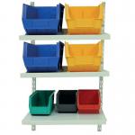 Wall Mounted Shelving Kit Withoutbookends - H X W X D Mm: 1000 X 500 X 370 410882