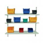 Wall Mounted Shelving Kit Withoutbookends - H X W X D Mm: 1000 X 1000 X 470 410886